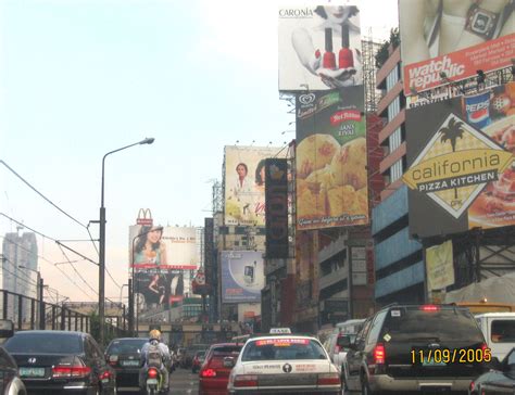 billboards in makati city|Battle of the Billboards .